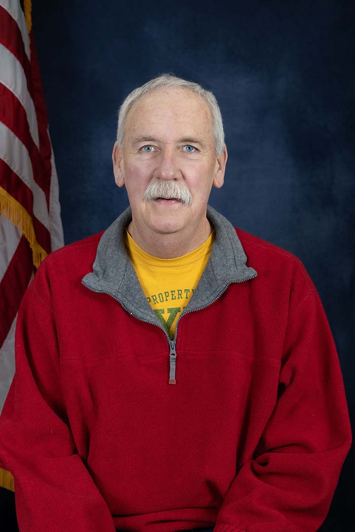 Wild Rose Area Fire District fleet and fire department team member vice president John