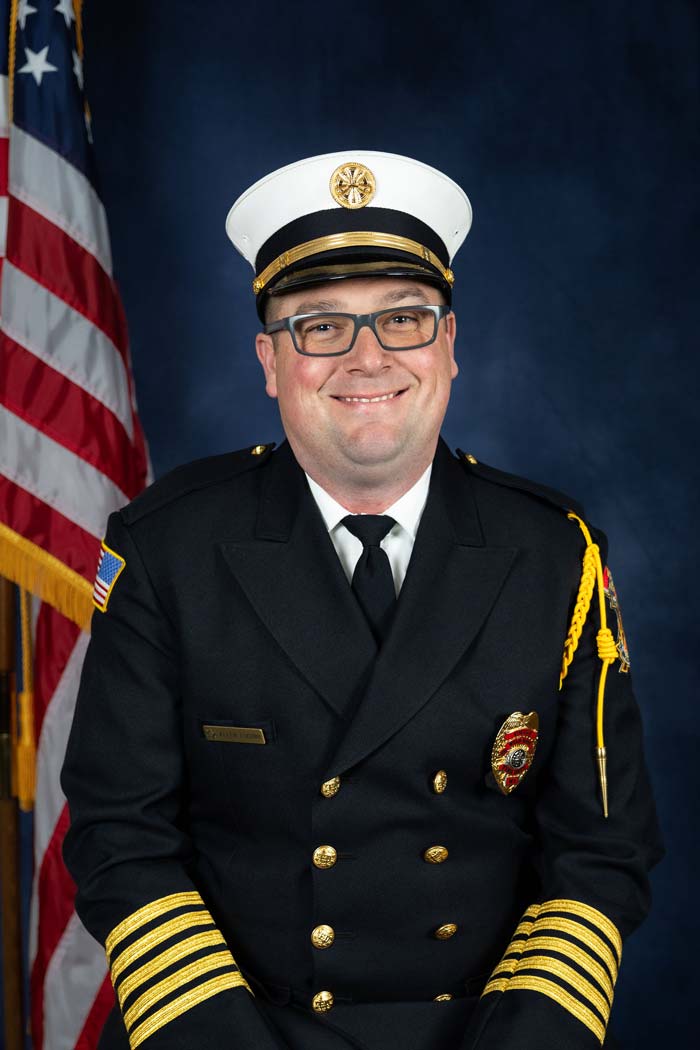 Wild Rose Area Fire District fleet and fire department chief Allen