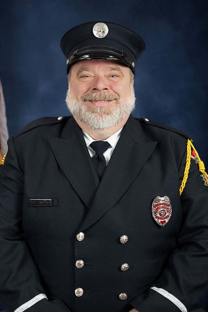 Wild Rose Area Fire District fleet and fire department team member firefighter Pete