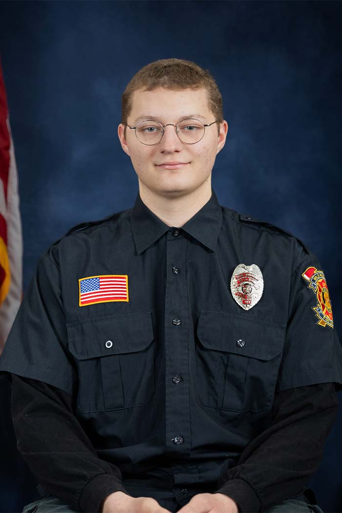 Wild Rose Area Fire District fleet and fire department team member firefighter Jacob