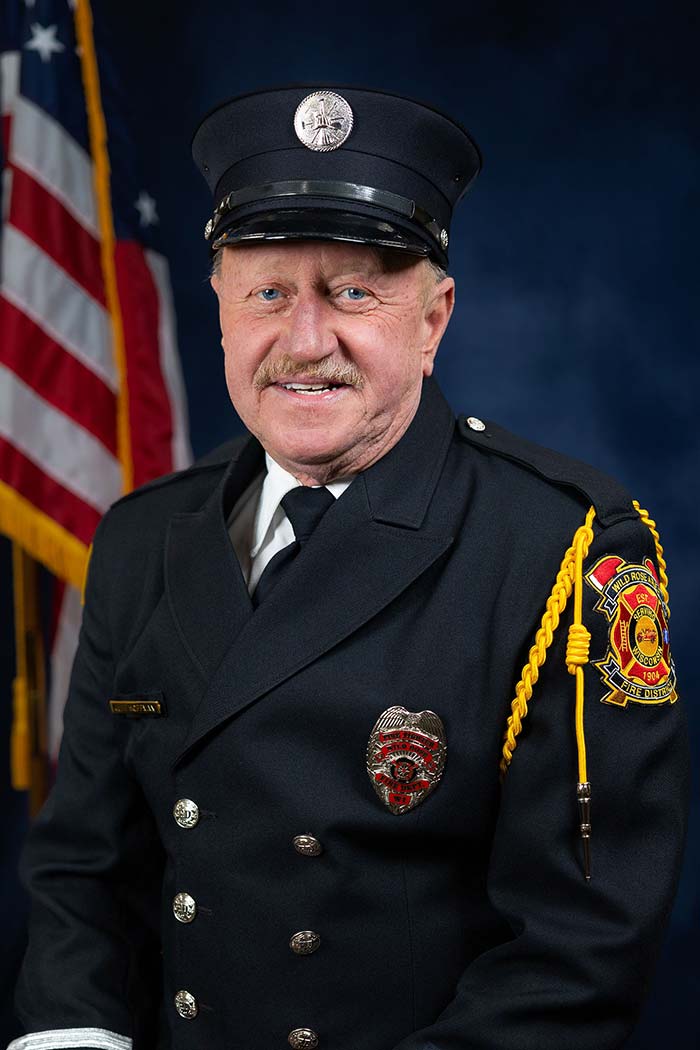 Wild Rose Area Fire District fleet and fire department team member firefighter Jeff