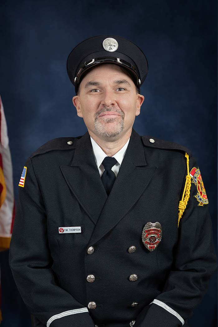 Wild Rose Area Fire District fleet and fire department team 2nd lieutenant Tim