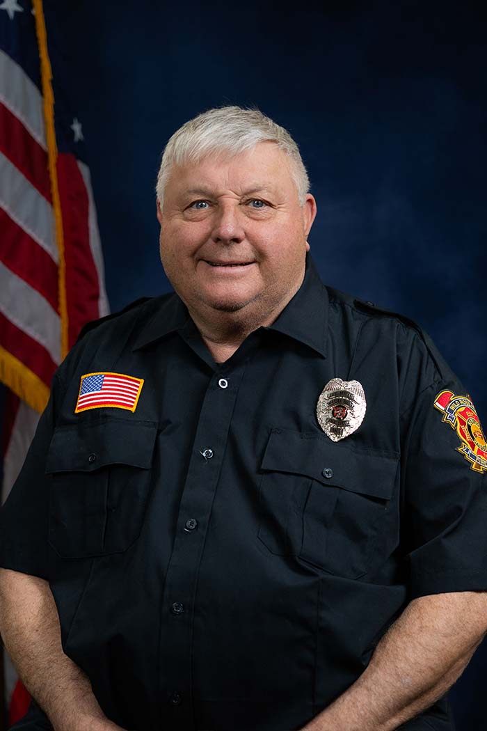 Wild Rose Area Fire District fleet and fire department life member Craig